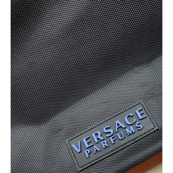 Versace Parfums Travel Toiletry Shaving Kit Bag New 14" x 6"